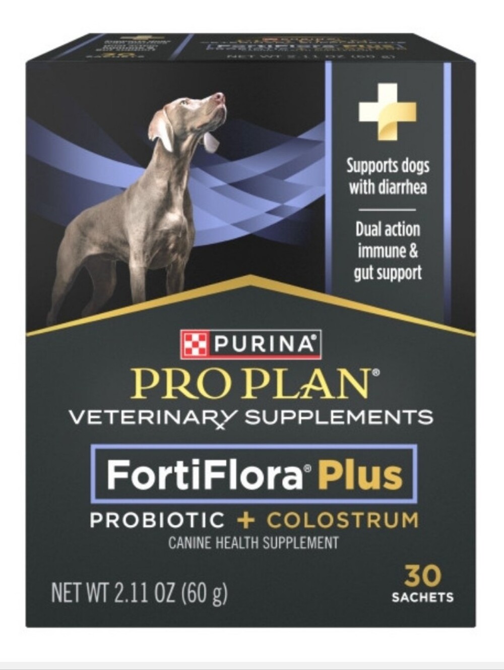 Purina Pro Plan Canine Fortiflora Plus Probiotic + Colostrum 30 Sachets
